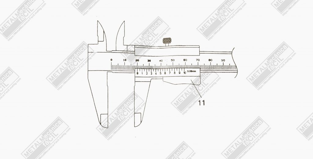 vernier con muelle