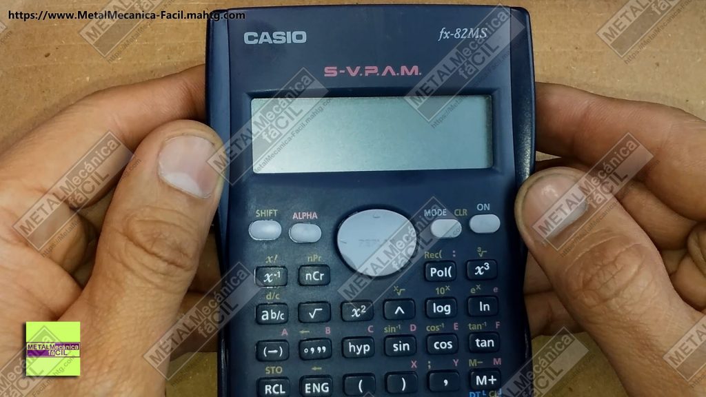 Arco Tangente de una cifra en Calculadora
