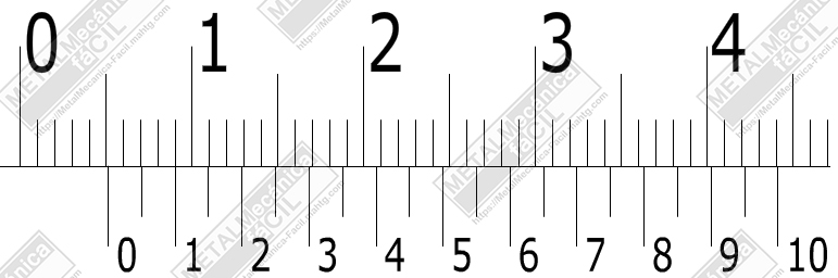 Milímetros en el Vernier 5,1 mm.