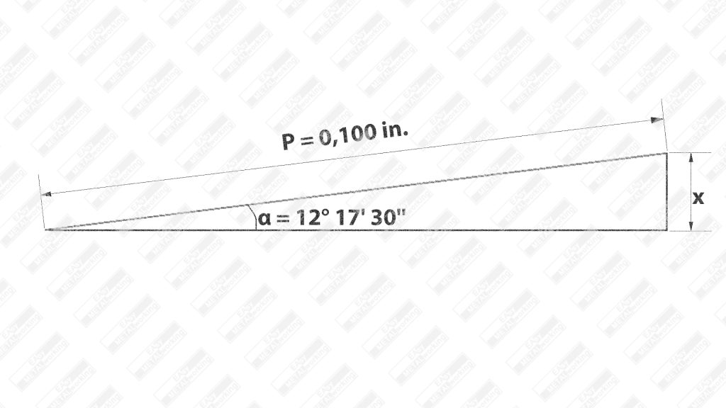 cómo ajustar el carro del torno en grados, minutos y segundos